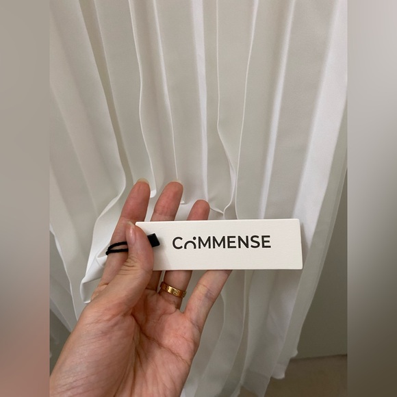 Sleeveless elegant pleated midi dress new with tag office wear - Picture 6 of 6